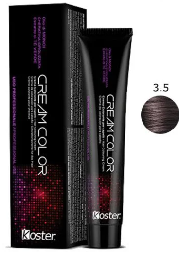 KOSTER CREAM COLOR MOGANO SCURO 3.5 -100ML